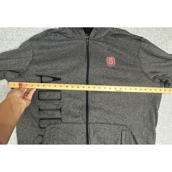 NC State Wolfpack Hoodie Jacket Mens 3XL NCAA Football Music City Bowl Adidas - Picture 5 of 13
